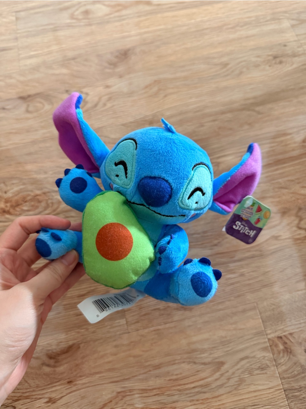 NEW: Disney Blue Stitch Plush with Avocado